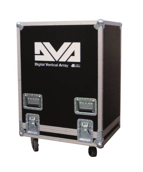 FLIGHT CASE FOR 2 DVA T12 MODULES